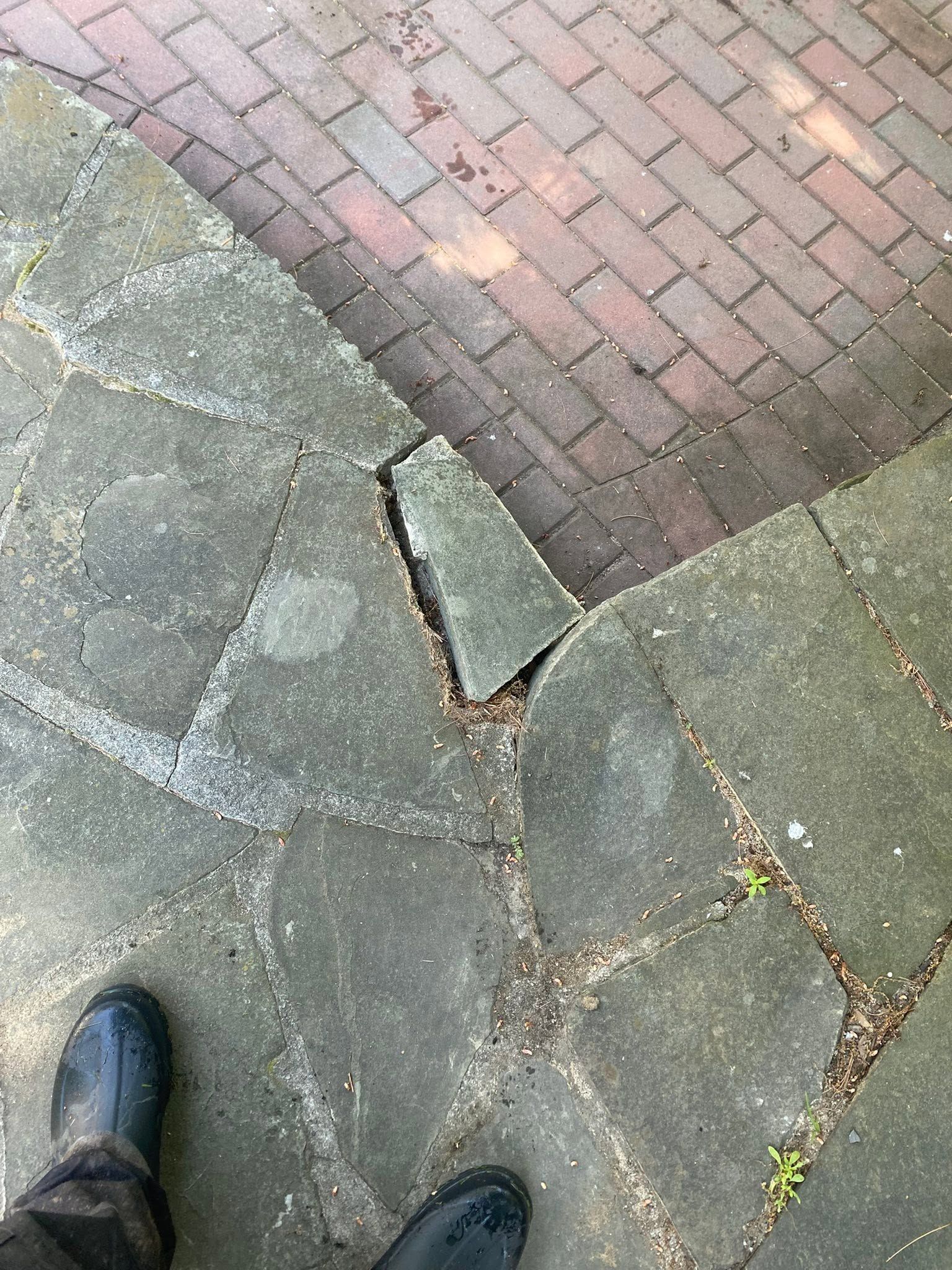 Before and after - before